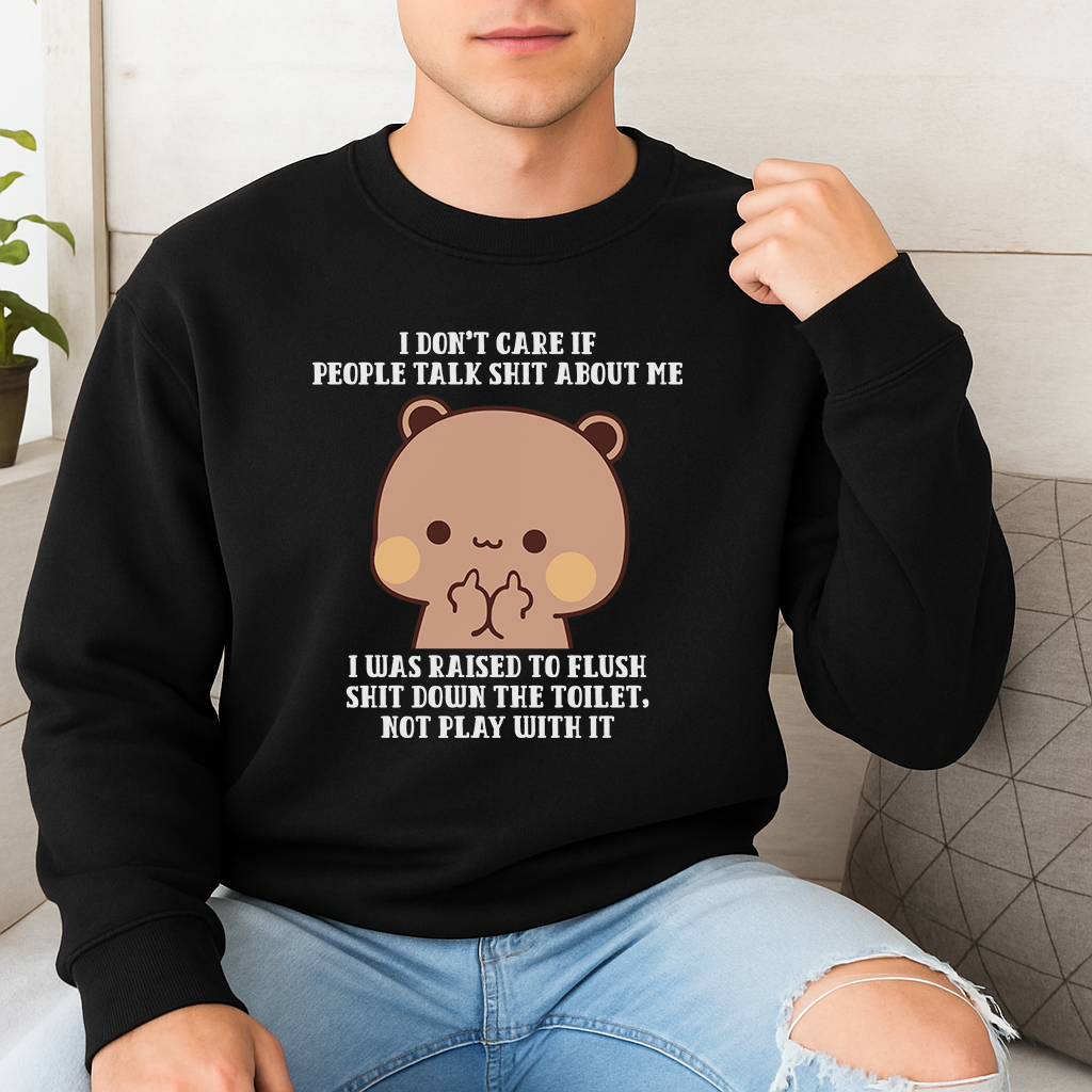 Funny Sarcastic Dudu Sweatshirt – Cozy Cute Graphic Pullover