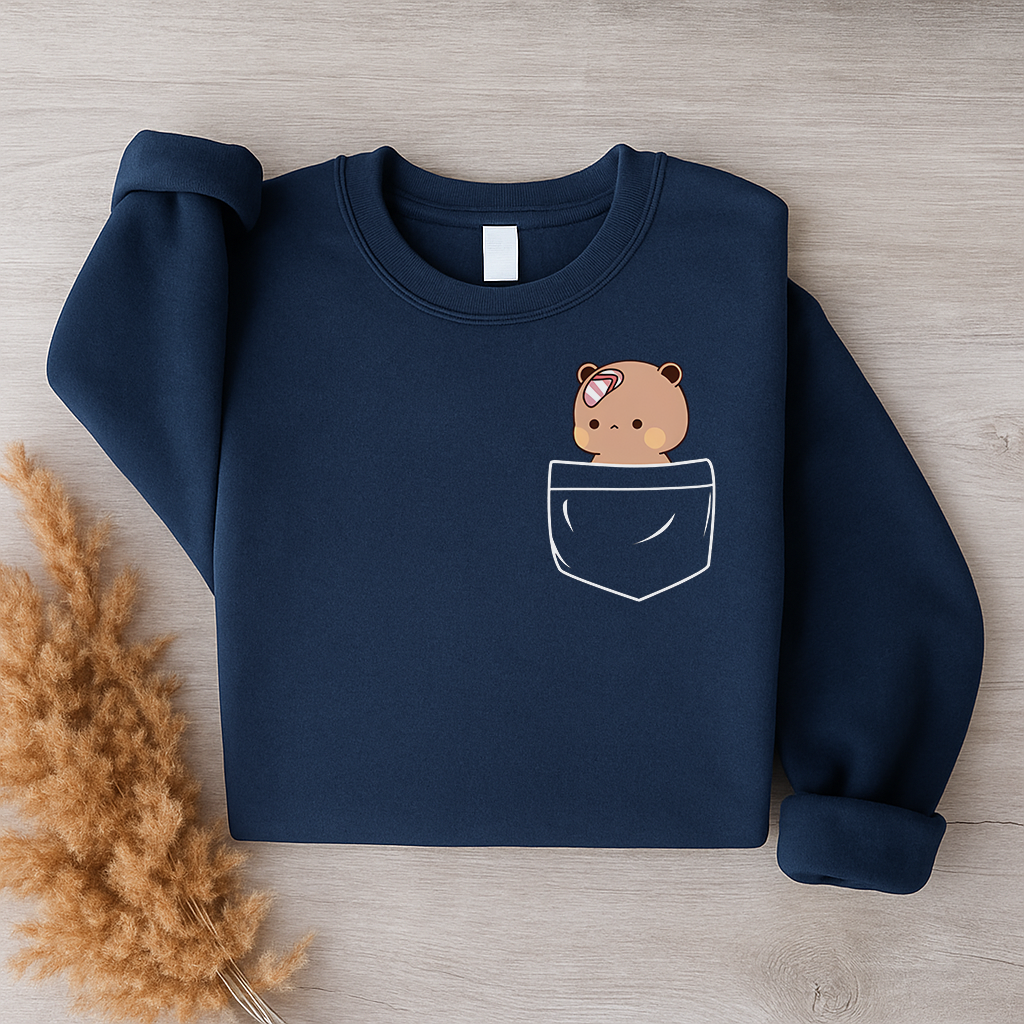 Bubu & Dudu Couple Sweatshirt – Pocket Love