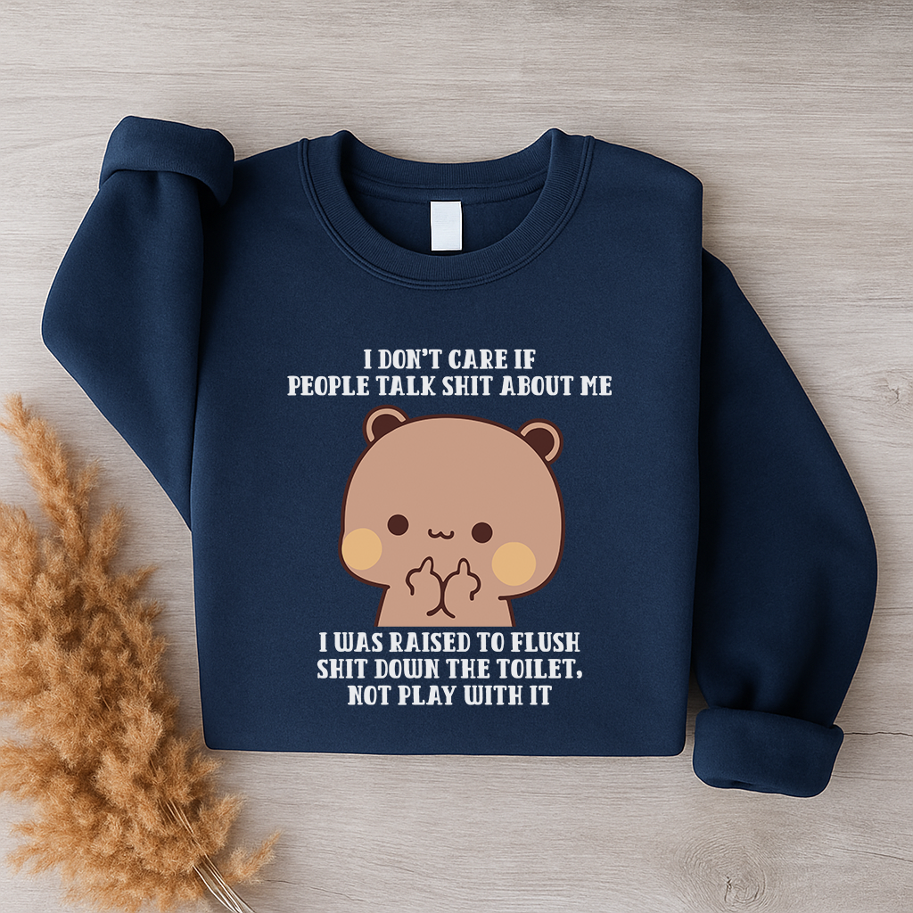 Funny Sarcastic Dudu Sweatshirt – Cozy Cute Graphic Pullover