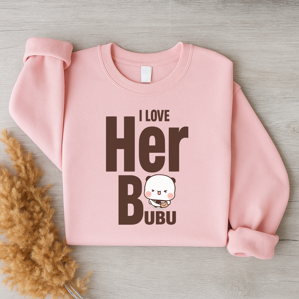 Matching Couple Sweatshirts – Dudu & Bubu Love Edition