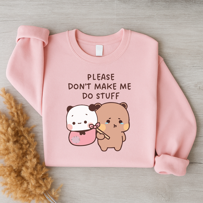 No Motivation Sweatshirt – Bubu & Dudu Edition