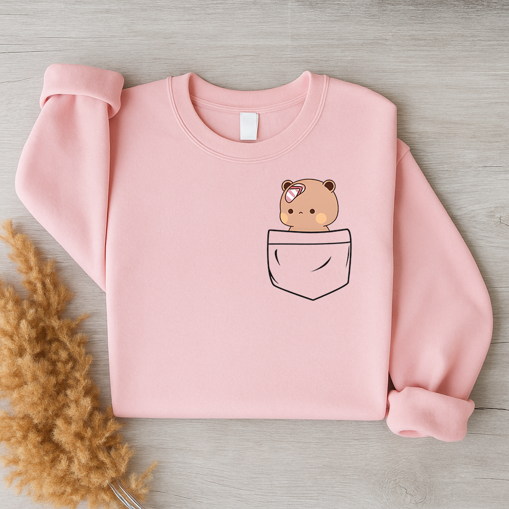 Bubu & Dudu Couple Sweatshirt – Pocket Love