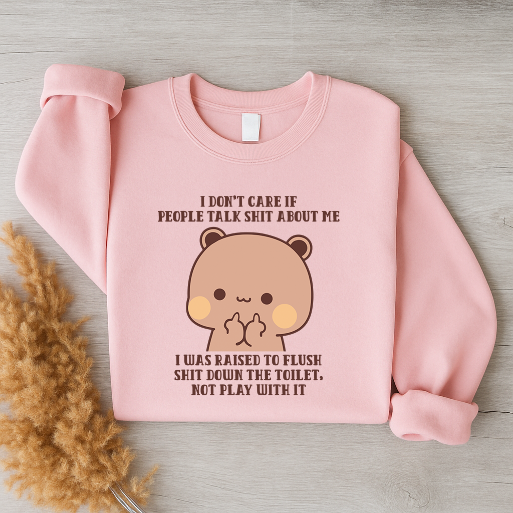Funny Sarcastic Dudu Sweatshirt – Cozy Cute Graphic Pullover