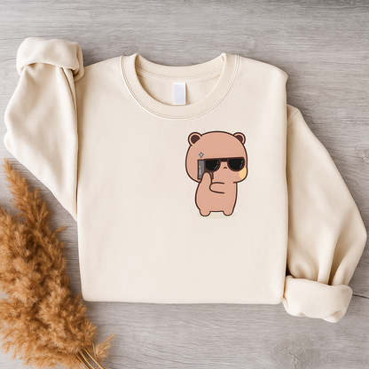 Bubu & Dudu Couple Sweatshirt – Gangster Style