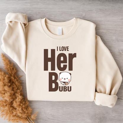 Matching Couple Sweatshirts – Dudu & Bubu Love Edition