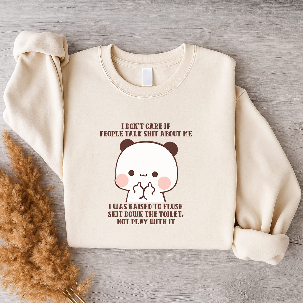 Funny Sarcastic Bubu Sweatshirt – Cozy Cute Graphic Pullover