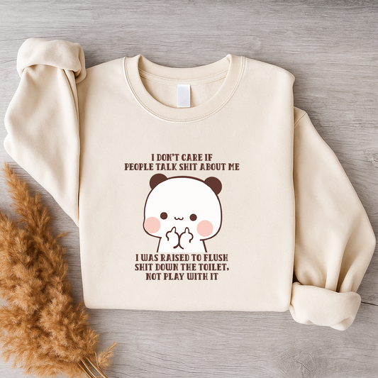 Funny Sarcastic Bubu Sweatshirt – Cozy Cute Graphic Pullover
