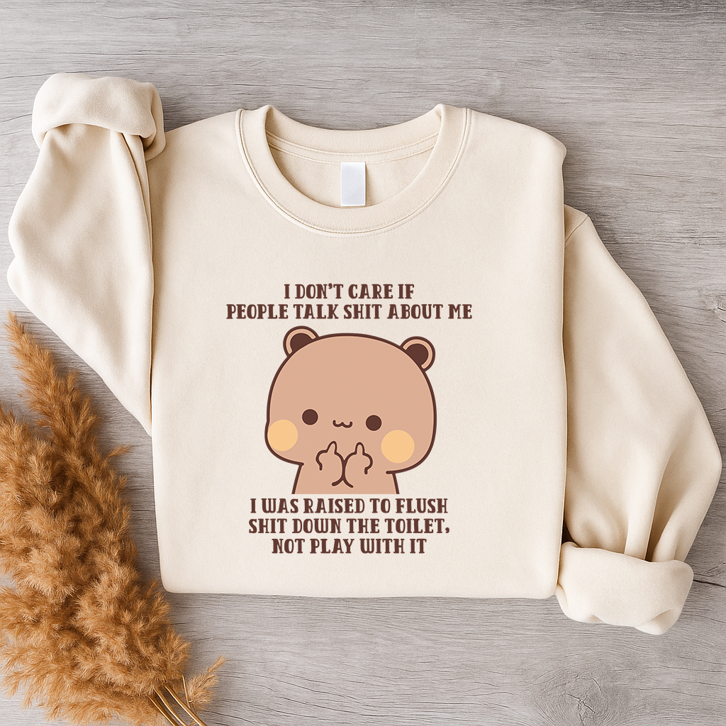 Funny Sarcastic Dudu Sweatshirt – Cozy Cute Graphic Pullover