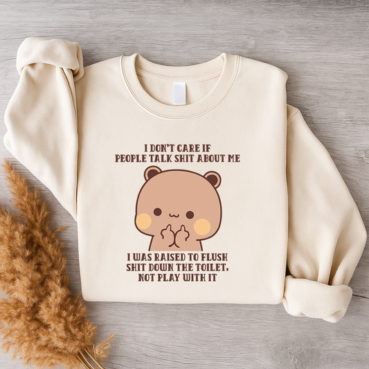 Funny Sarcastic Dudu Sweatshirt – Cozy Cute Graphic Pullover