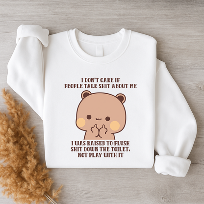 Funny Sarcastic Dudu Sweatshirt – Cozy Cute Graphic Pullover