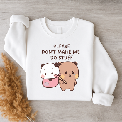 No Motivation Sweatshirt – Bubu & Dudu Edition