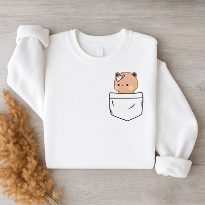 Bubu & Dudu Couple Sweatshirt – Pocket Love