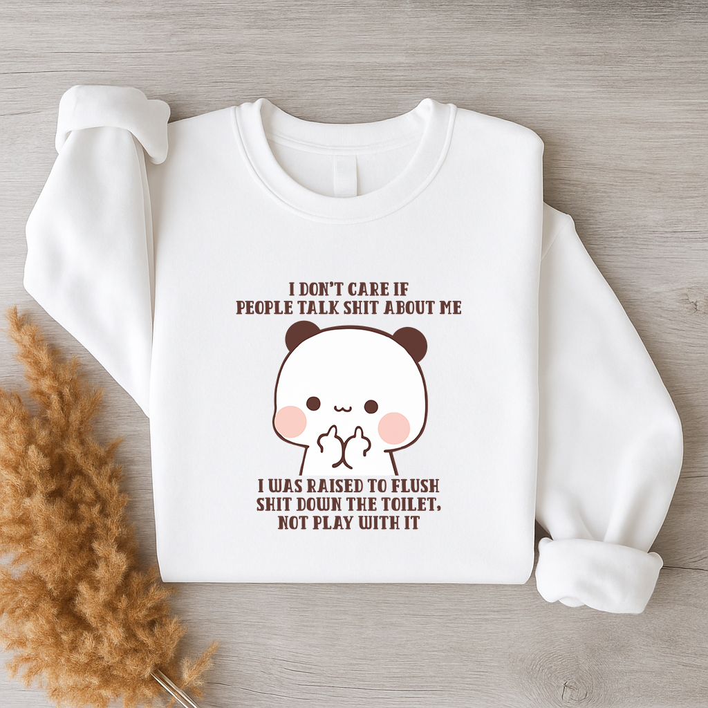 Funny Sarcastic Bubu Sweatshirt – Cozy Cute Graphic Pullover