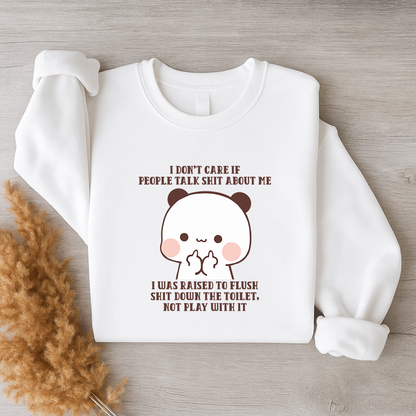 Funny Sarcastic Bubu Sweatshirt – Cozy Cute Graphic Pullover