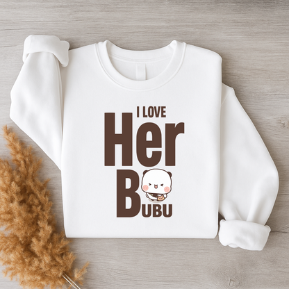 Matching Couple Sweatshirts – Dudu & Bubu Love Edition