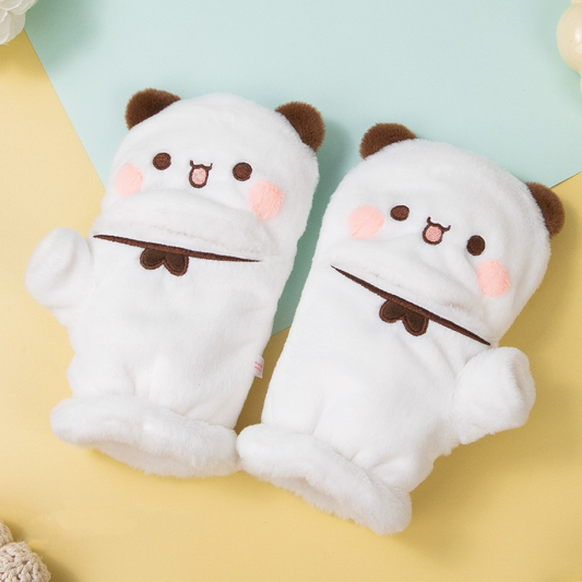 Cute Bear Winter Mittens – Warm, Soft & Adorably Cozy