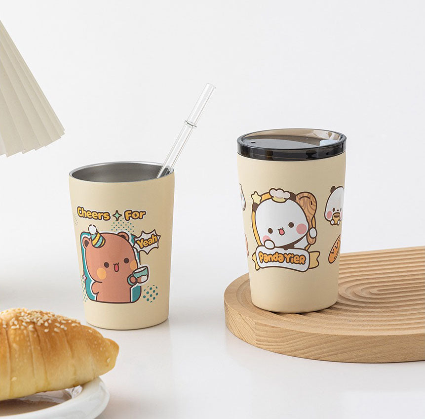 Bubu Dudu Thermal Cup – Stainless Steel Tumbler for Hot & Cold Drinks