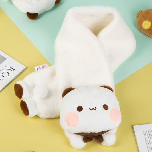 Plush Bear Winter Scarf – Ultra Soft, Cozy & Adorably Cute