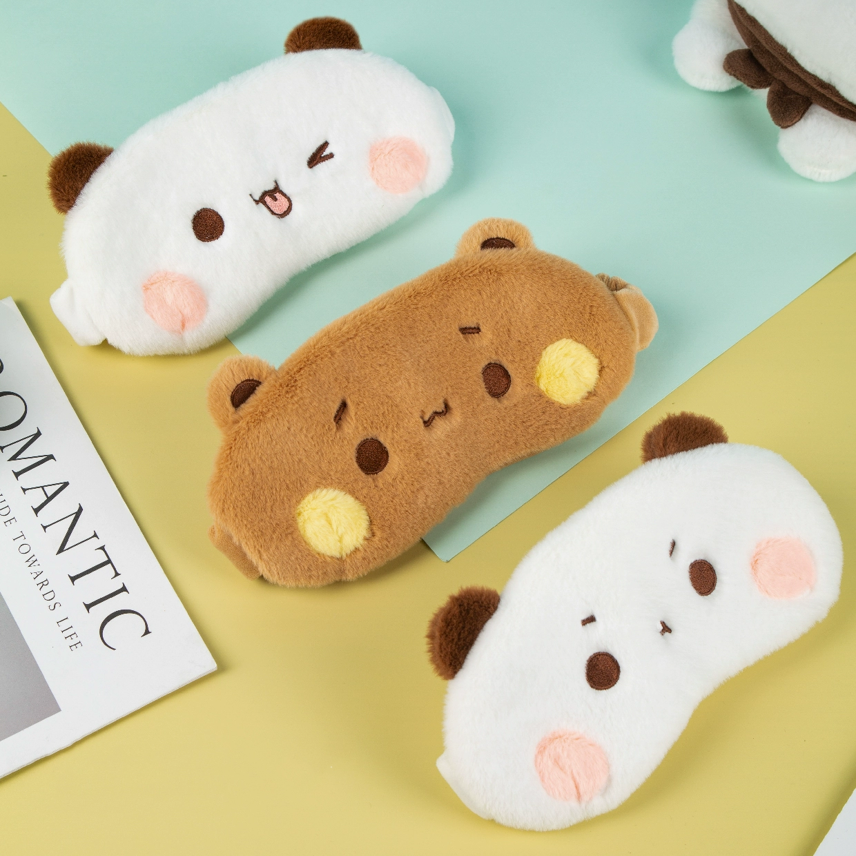 Plush Bear Sleep Mask – Soft, Cute & Comfy for a Good Night’s Rest