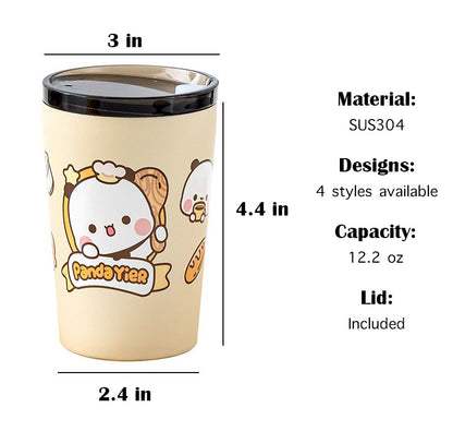 Bubu Dudu Thermal Cup – Stainless Steel Tumbler for Hot & Cold Drinks