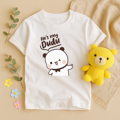 He’s My Dudu, She’s My Bubu Matching Couple T-Shirts