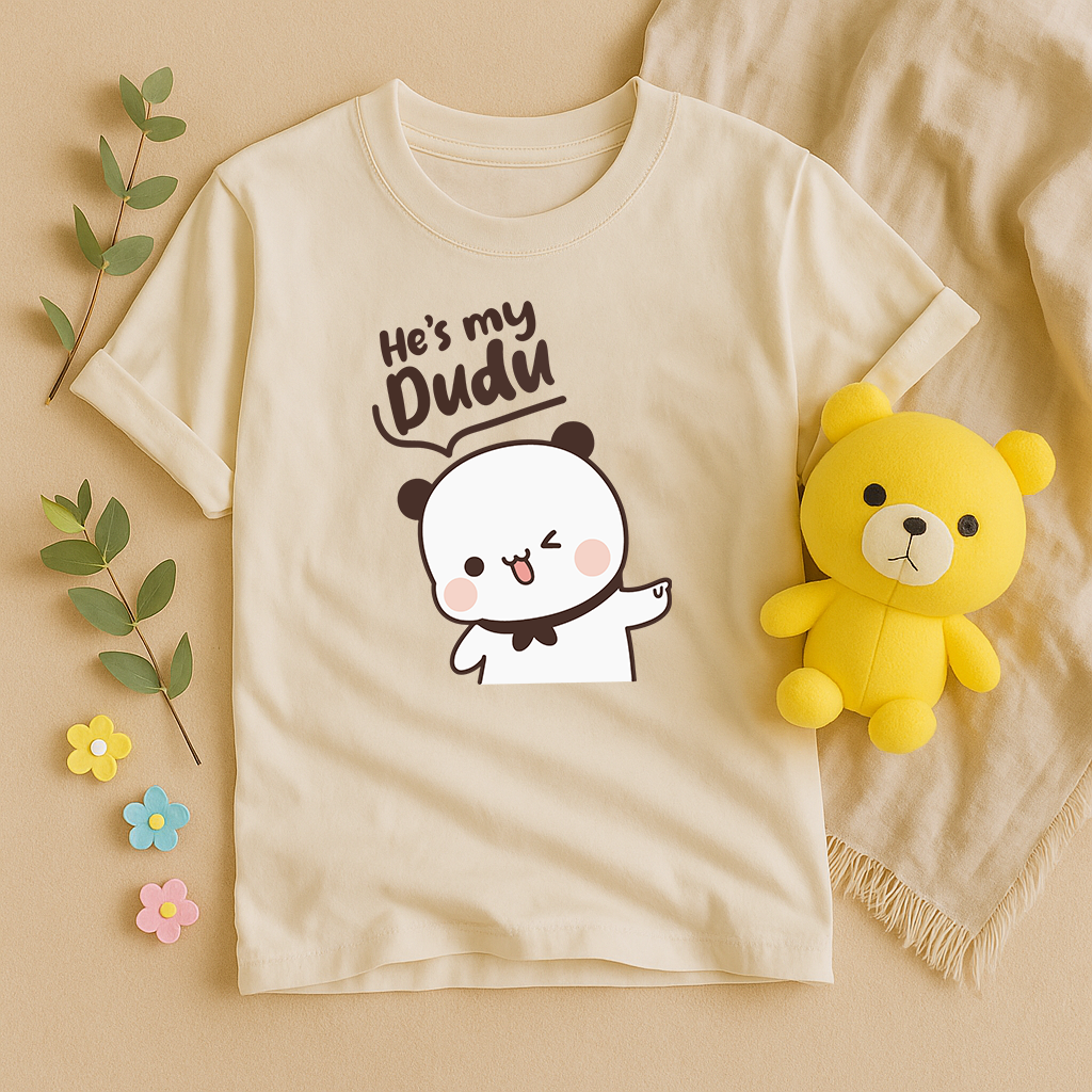 He's My Dudu, She's My Bubu Matching Shirt | Sold Individually