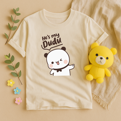 He's My Dudu, She's My Bubu Matching Shirt | Sold Individually