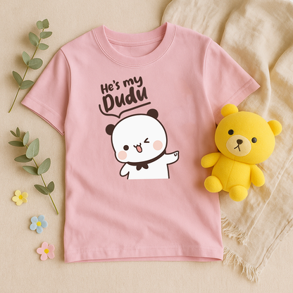 He’s My Dudu, She’s My Bubu Matching Couple T-Shirts