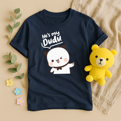 He’s My Dudu, She’s My Bubu Matching Couple T-Shirts