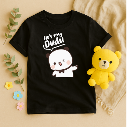 He’s My Dudu, She’s My Bubu Matching Couple T-Shirts