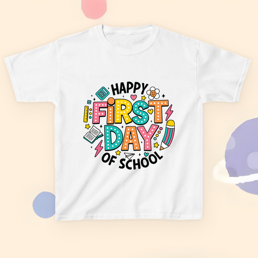 T-Shirt First Day of School Shirt