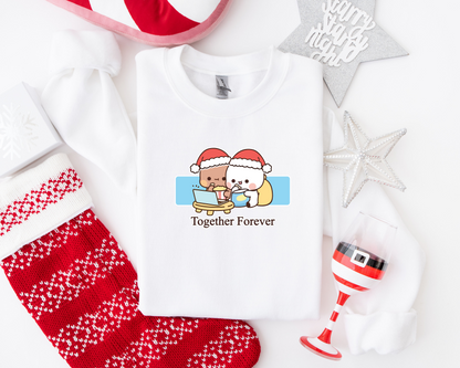 Bubu & Dudu Matching Christmas Sweatshirts – Together Forever