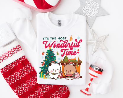 Bubu & Dudu Christmas Sweatshirt – The Most Wonderful Time