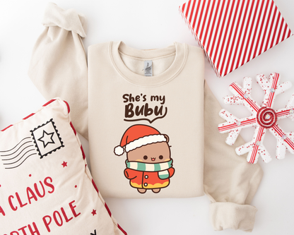 Bubu & Dudu Christmas Couple Sweatshirts