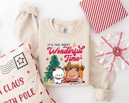 Bubu & Dudu Christmas Sweatshirt – The Most Wonderful Time