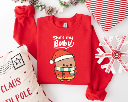 Bubu & Dudu Christmas Couple Sweatshirts