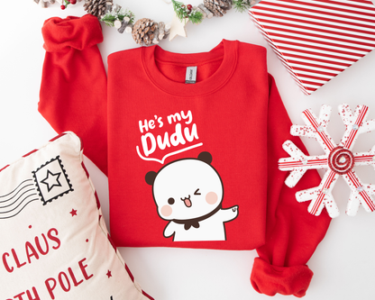 Bubu & Dudu Matching Couple Sweatshirts – Cute His & Her Gift for Couples