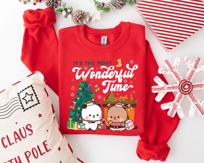 Bubu & Dudu Christmas Sweatshirt – The Most Wonderful Time