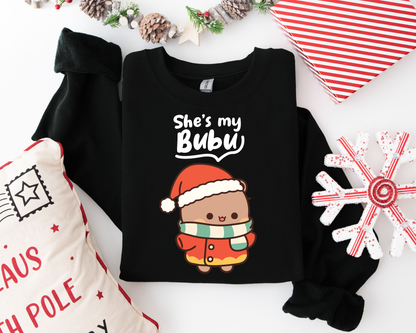 Bubu & Dudu Christmas Couple Sweatshirts