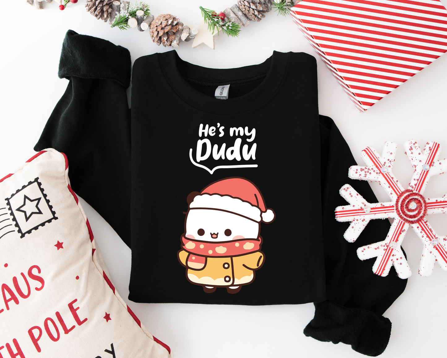 Bubu & Dudu Christmas Couple Sweatshirts
