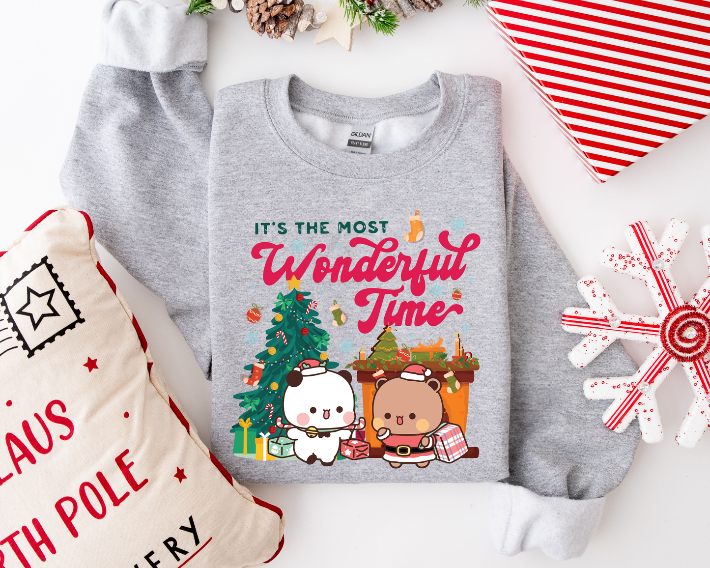 Bubu & Dudu Christmas Sweatshirt – The Most Wonderful Time